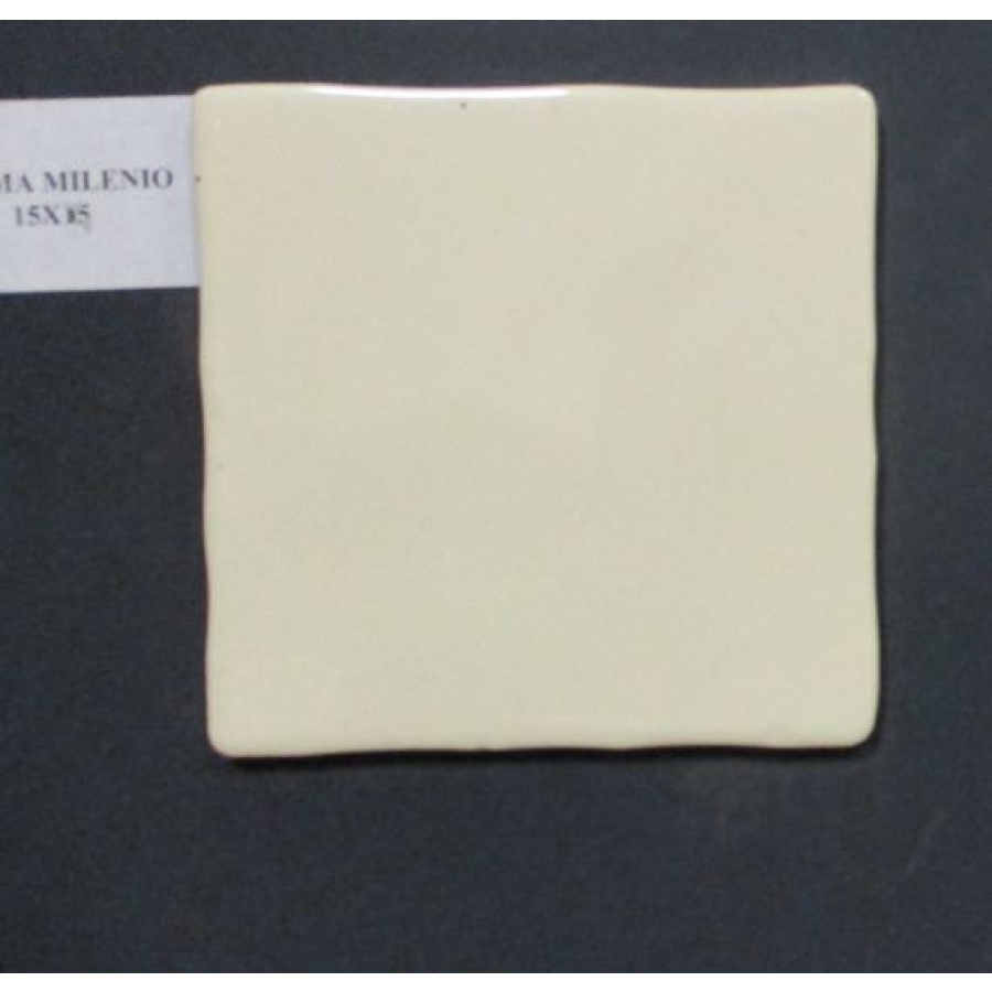 Gres Revestimiento Crema Milenio Brillo 15x15 - crema milenio 15x15 2