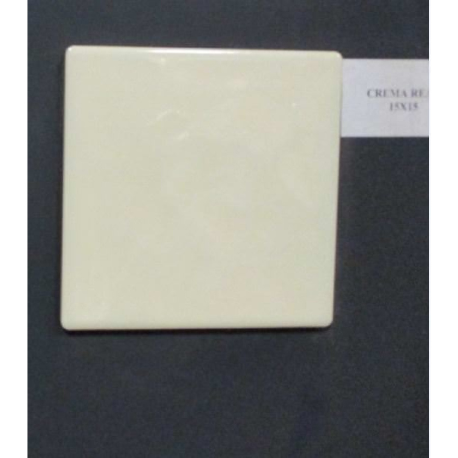 Gres Revestimiento Crema Real Brillo 15x15 - crema real 15x15 1