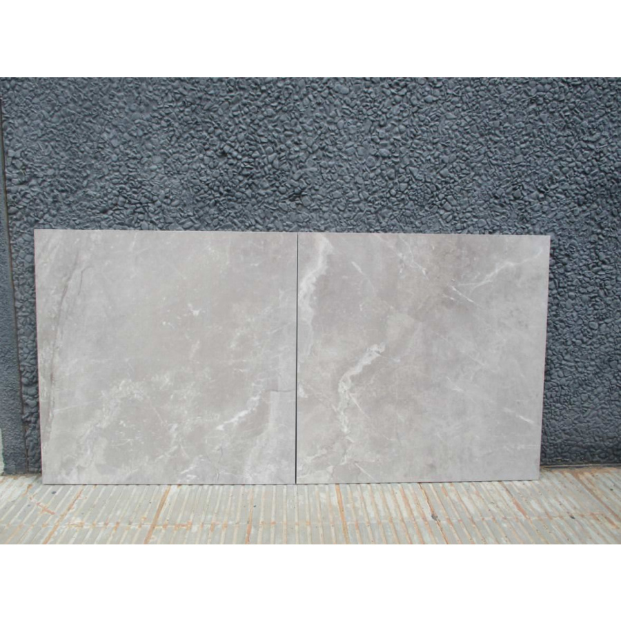 Porcelánico Rectificado Louvre Gris Brillo 75x75 - lourdes gris 75x75 brillo 2