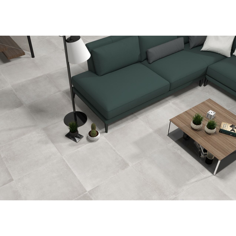 Porcelánico Bonn Perla Mate 60,8x60,8 - ambiente jaen perla 60x60 2