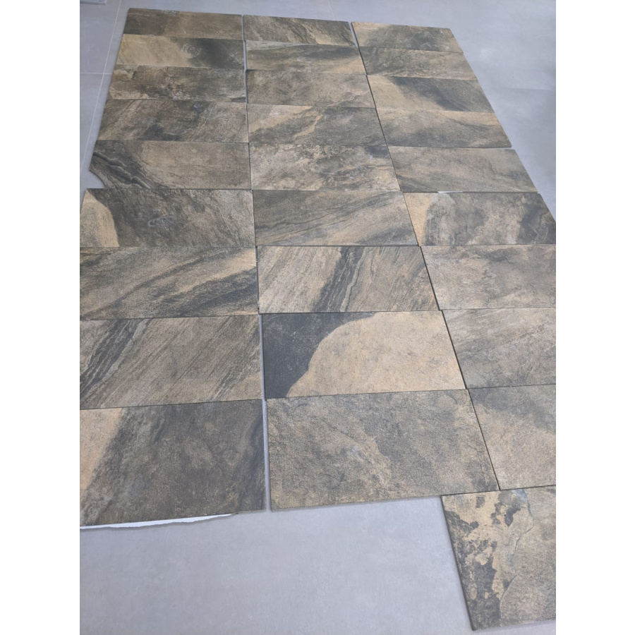 Porcelánico Livingstone Stone Antideslizante 30,3x61,3 - dubai stone adz 30.3x61.3 adz