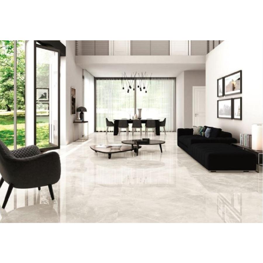 Porcelanico Rectificado Pulido Lavica Blanco 120x120 ( Oferta ) - ambiente navica blanco